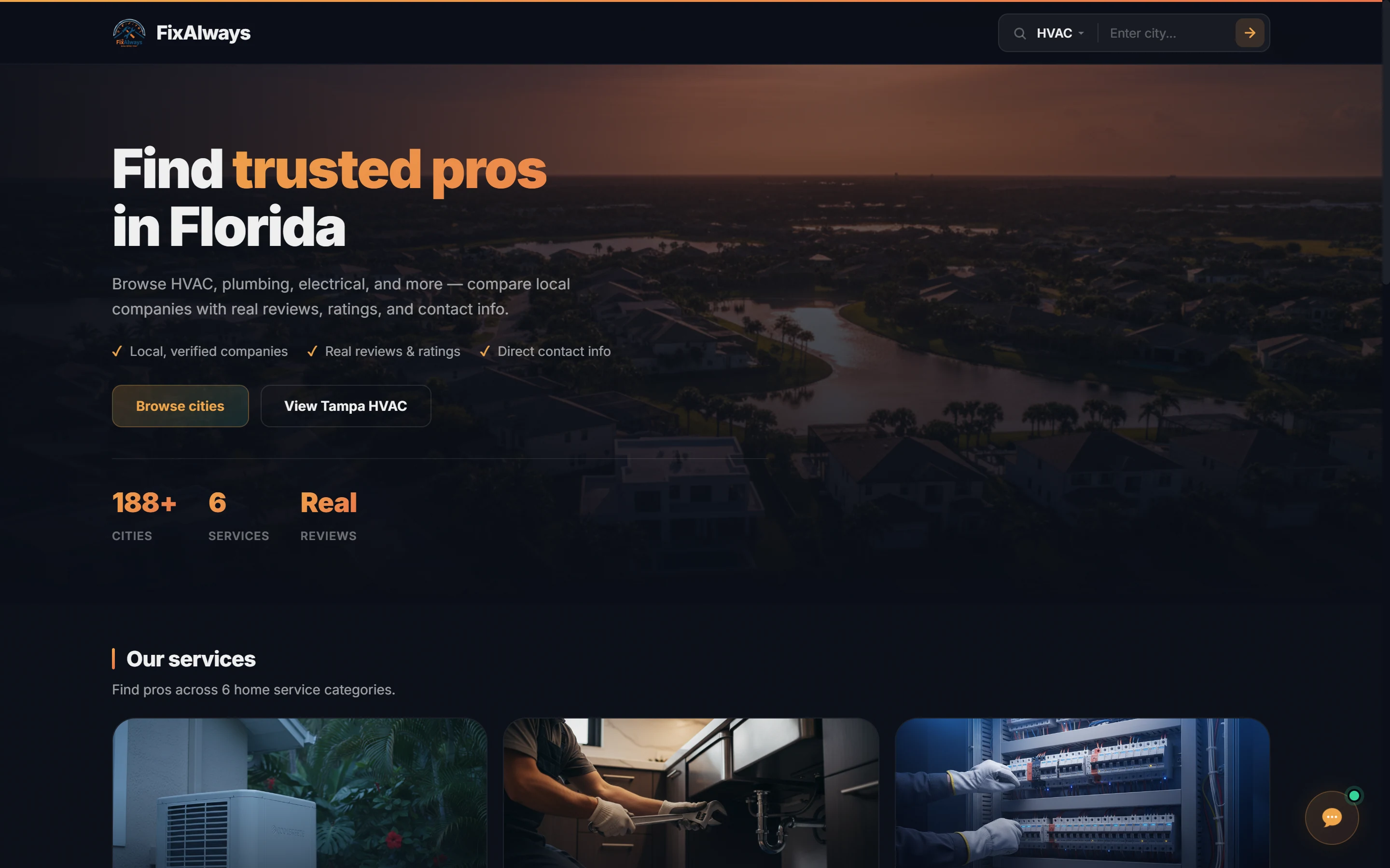 FixAlways website screenshot